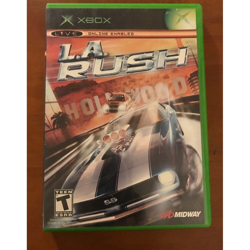 L.A. Rush (Microsoft Xbox, 2005) - European Version Untested